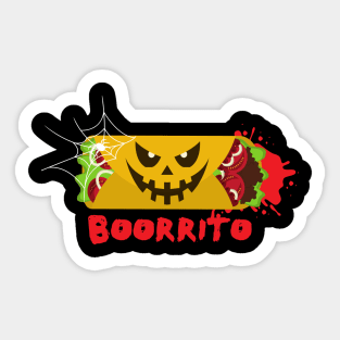 Boorito Sticker